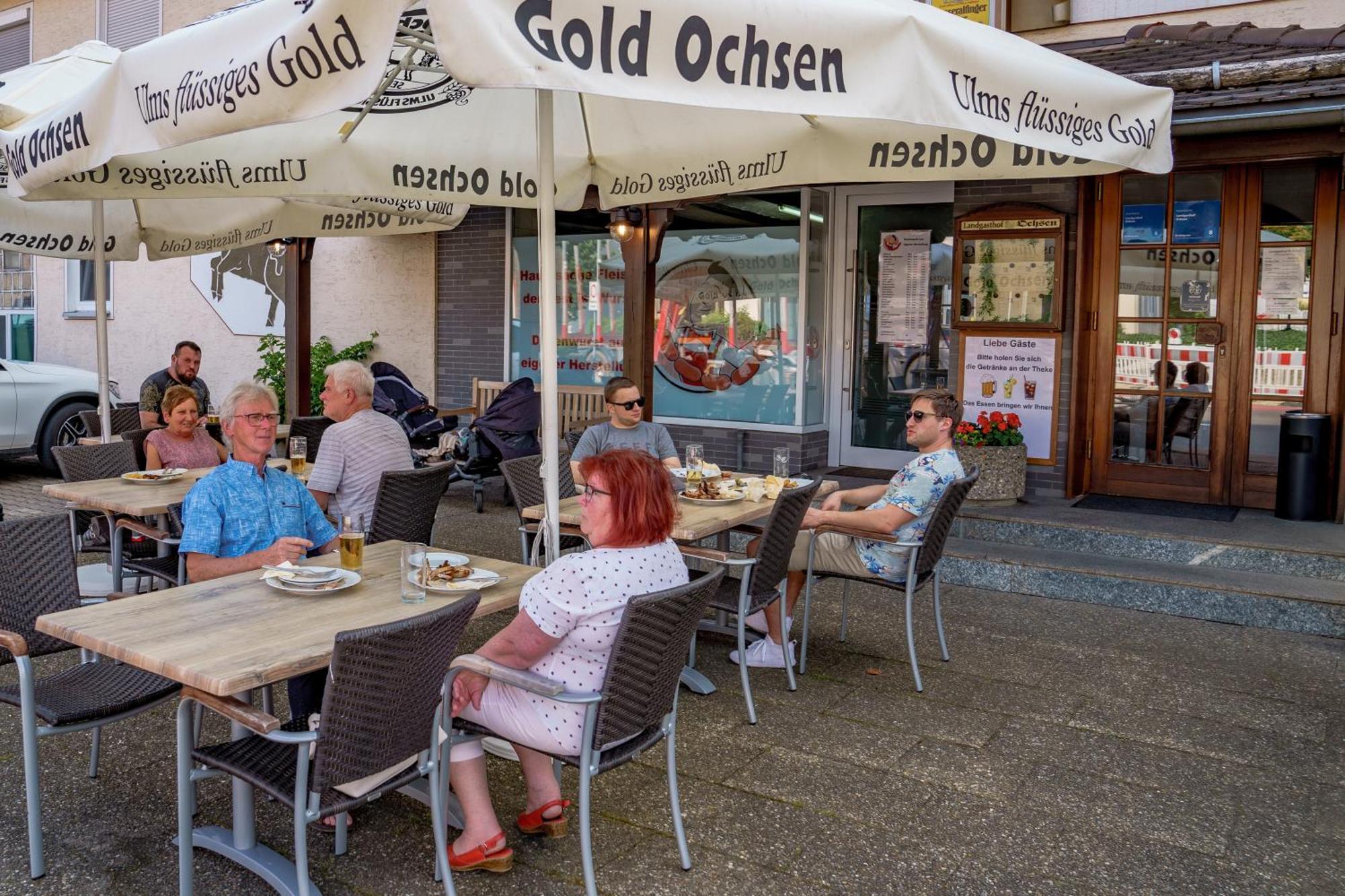 Landgasthof Ochsen Neresheim Esterno foto
